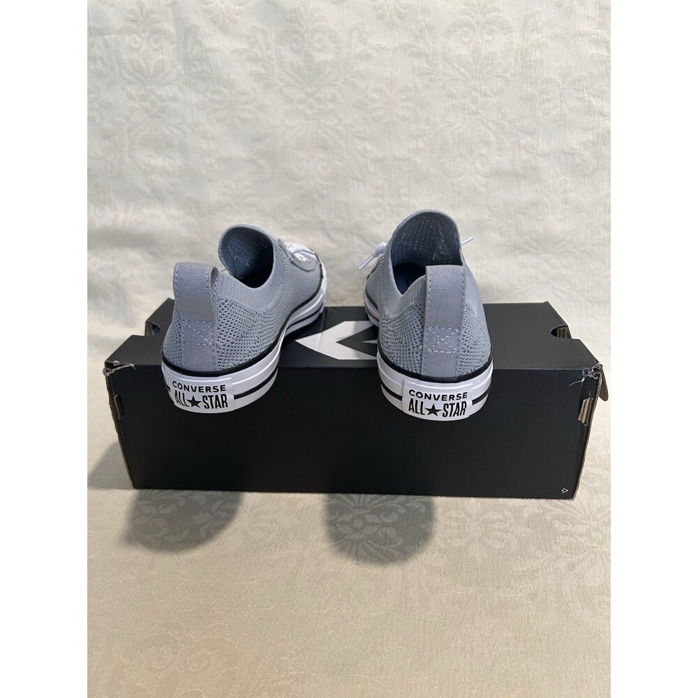 Converse Chuck Taylor All Star Shoreline Knit Low Top Lace-Up Gray White 565232F - Picture 4 of 9